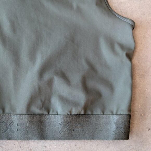 TomboyX Green Compression Top Sports Bra Tank Top size 2X - Picture 4 of 6